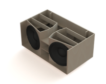 DIY Speaker Box Plan MINI SCOOP 12
